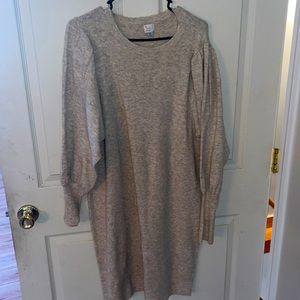 A new day Tan Sweater Dress